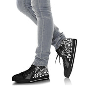 Racing High Top Shoes grey