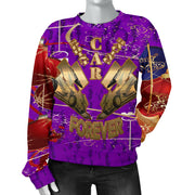 Sprint Car Racing Ugly Women's Sweater