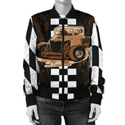 Dwarf Car Racing Women's Bomber Jacket