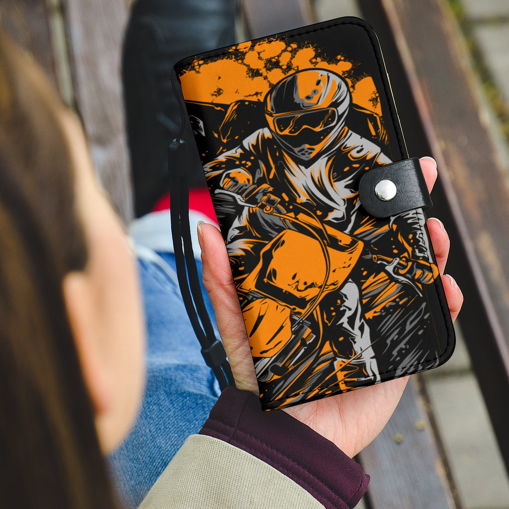 Motocross Wallet Phone Case