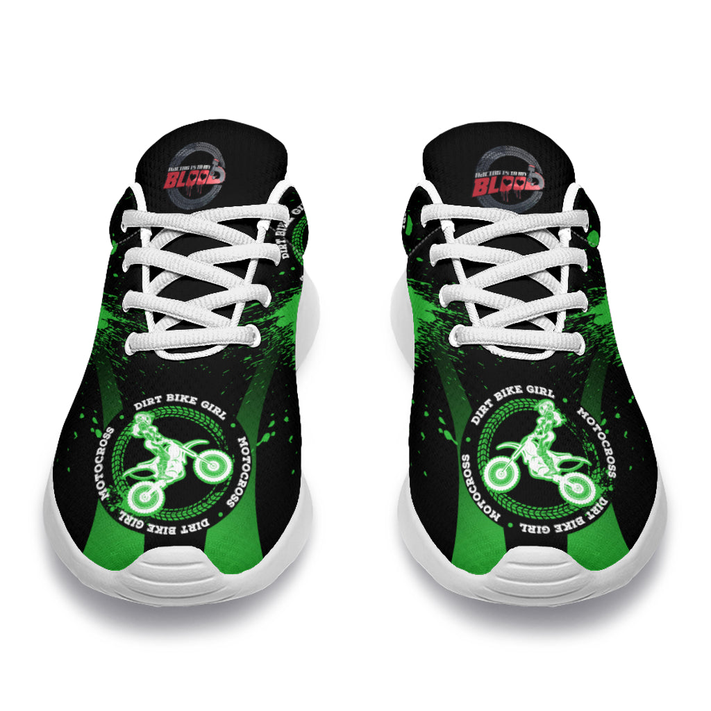 Dirt Bike Girl Sneakers
