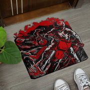 Custom Shaped Motocross Door Mat