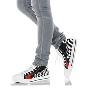 Racing High Top Shoes flag