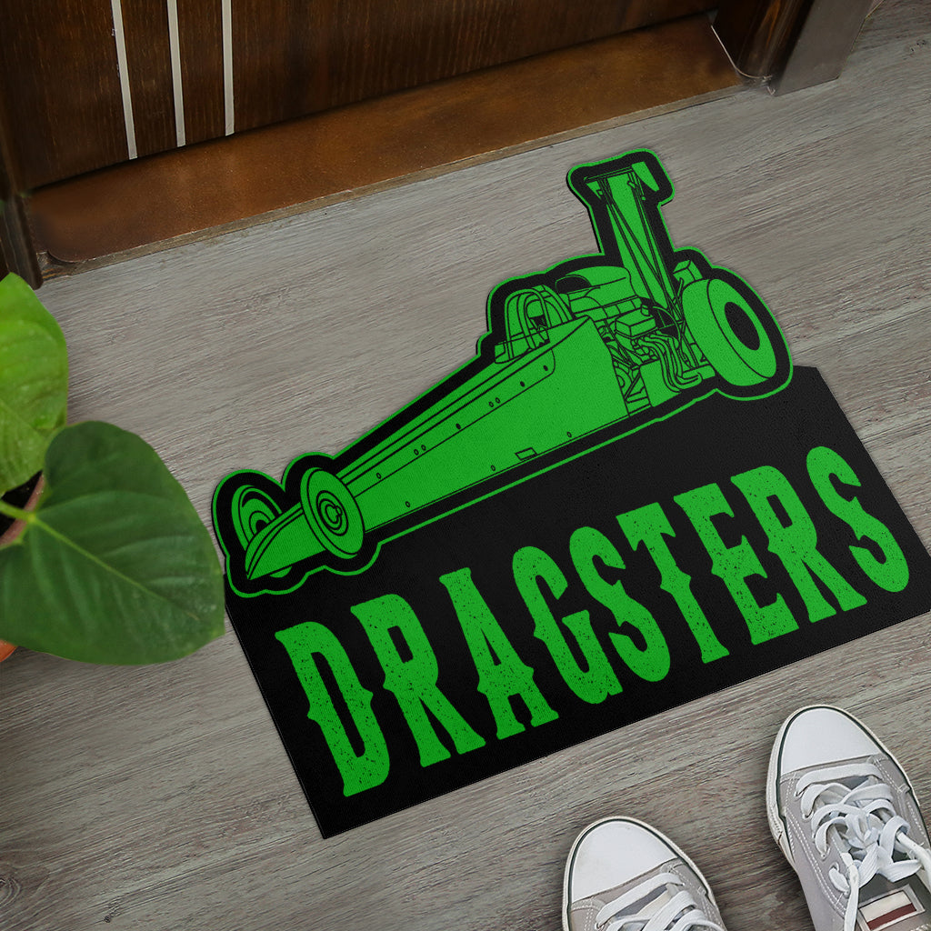 Custom Shaped Dragster Door Mat