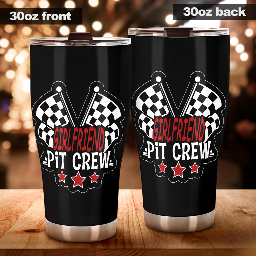 racing girlfriend tumbler