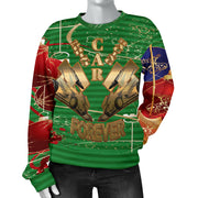 Sprint Car Racing Ugly Women's Sweater