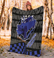 Demolition Derby Blanket