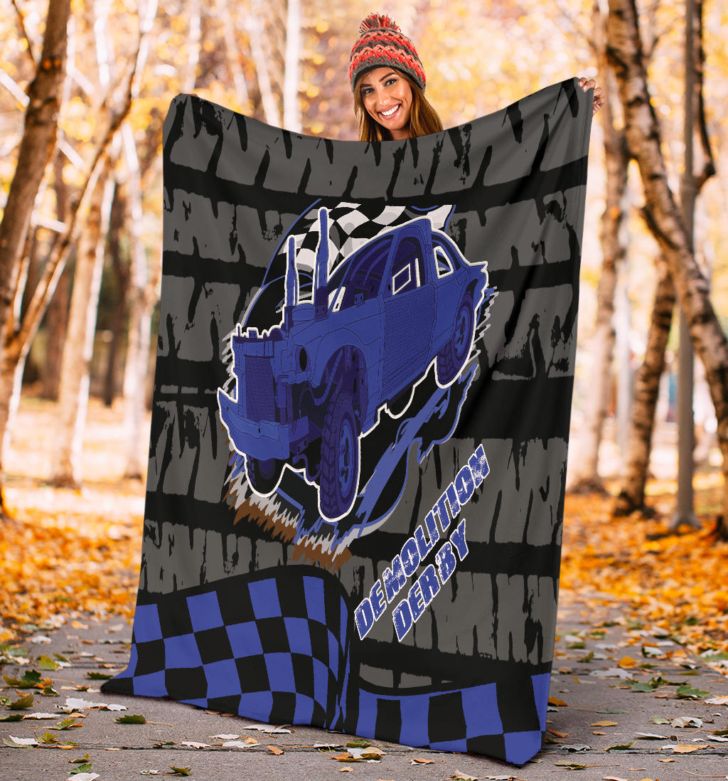 Demolition Derby Blanket