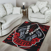 Drag Racing Forever Rug