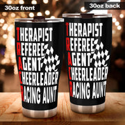 racing aunt tumbler