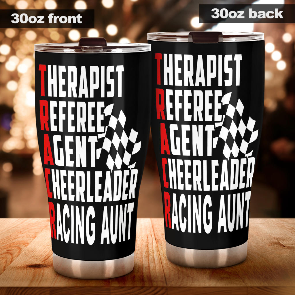 racing aunt tumbler