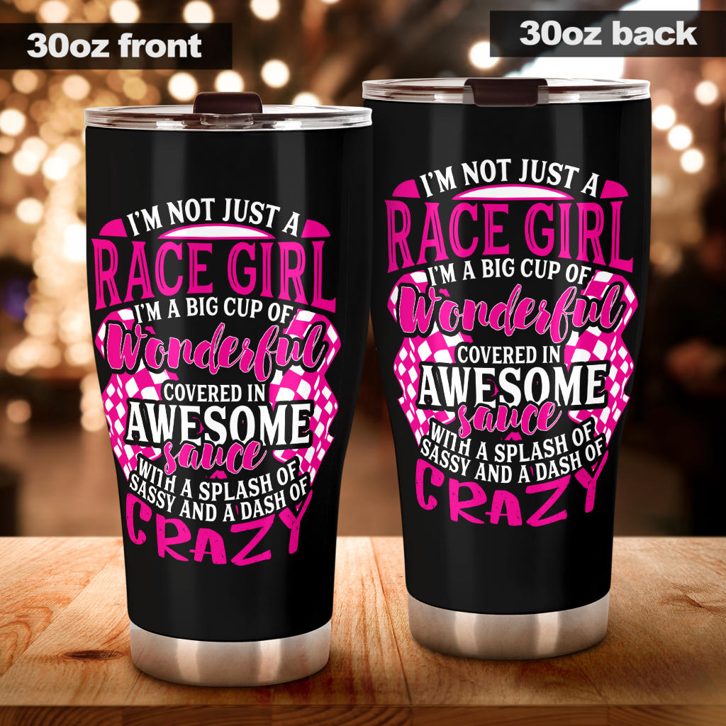 Race Girl Tumbler