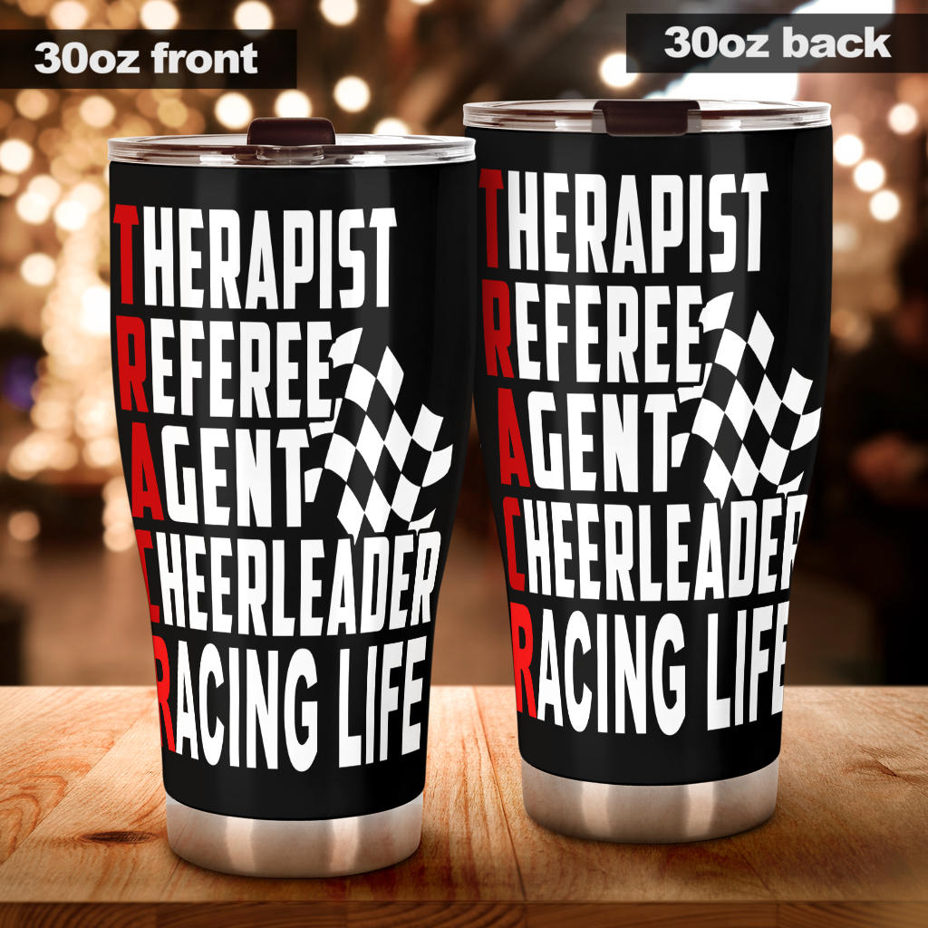 Racing life tumbler