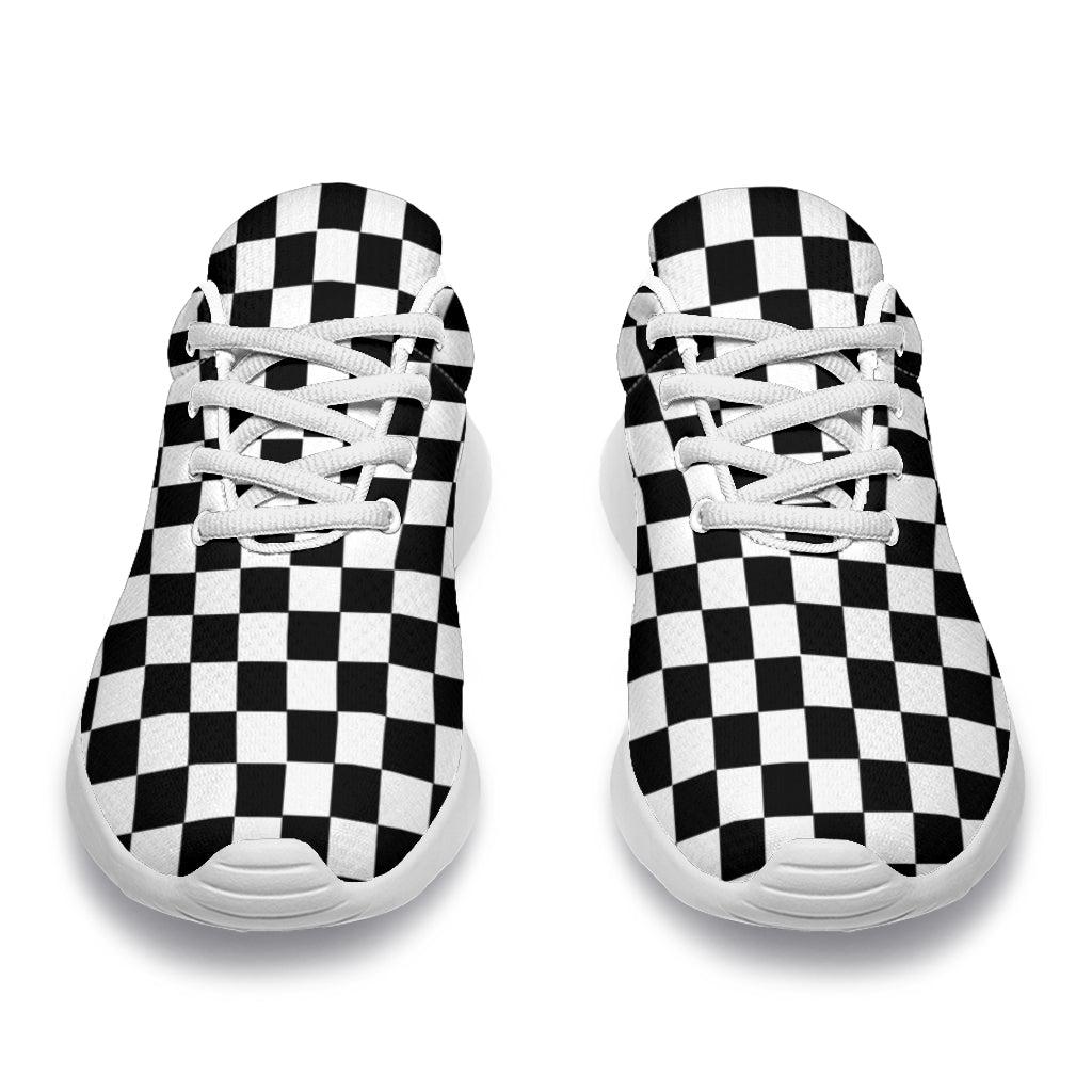 Racing Sneakers Checkered Flag