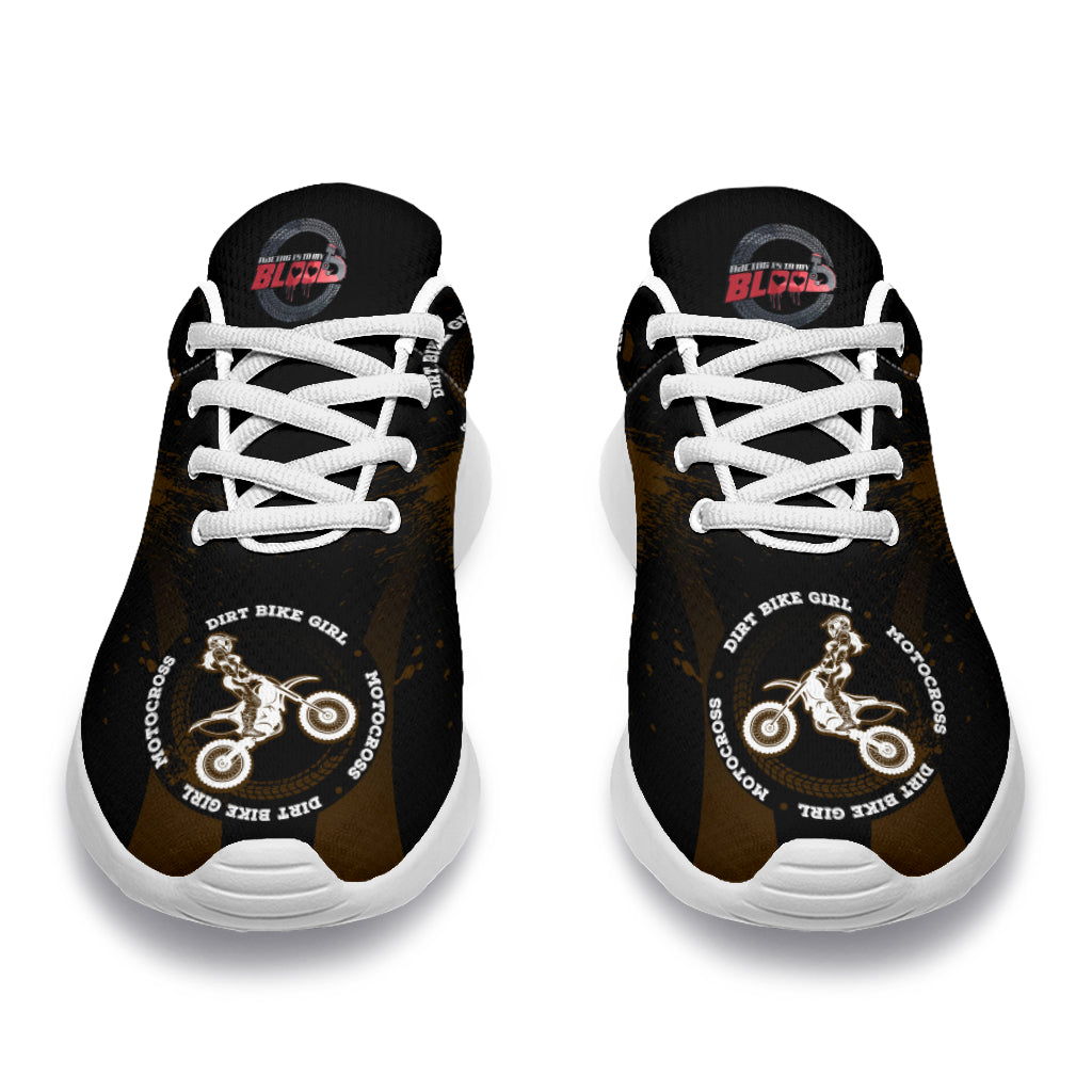 Dirt Bike Girl Sneakers