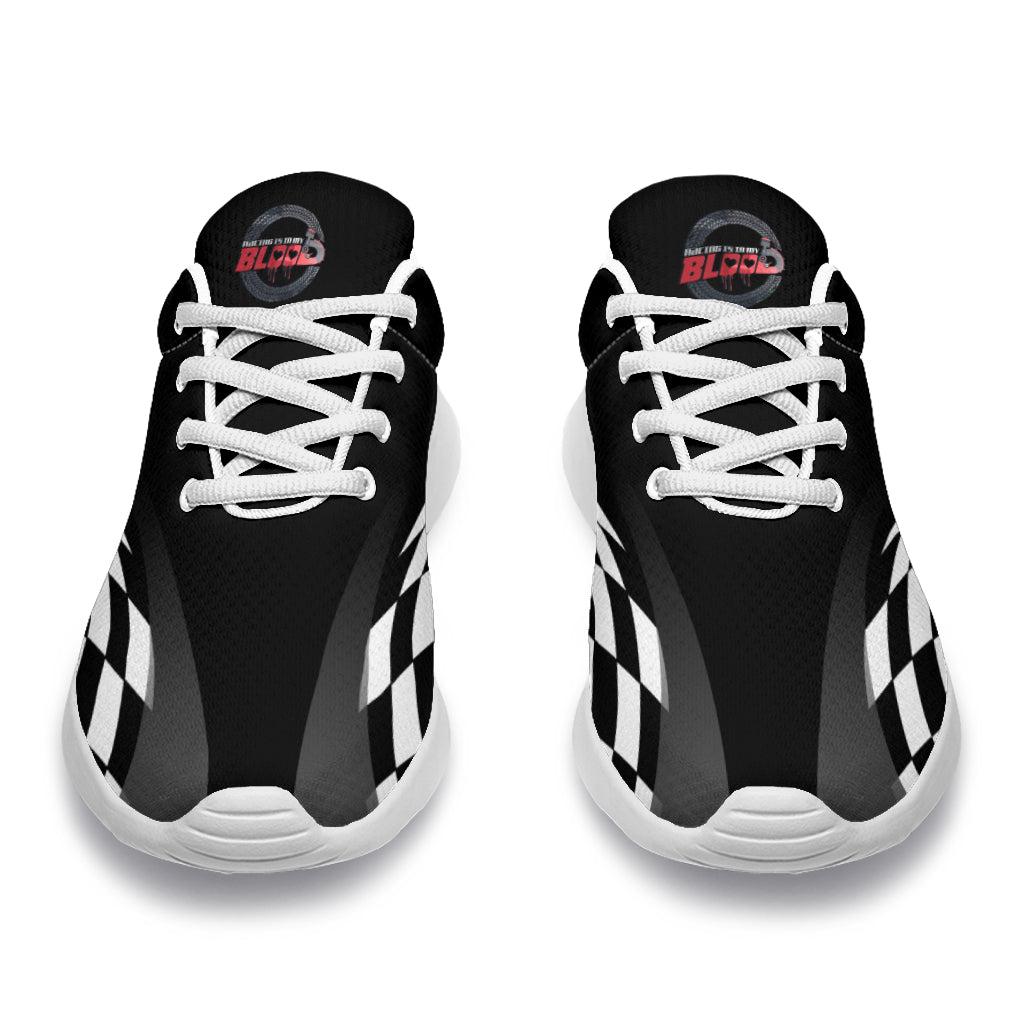 Racing checkered Sneakers