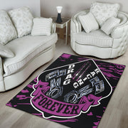 Drag Racing Forever Rug