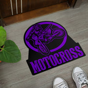 Custom Shaped Motocross Door Mat