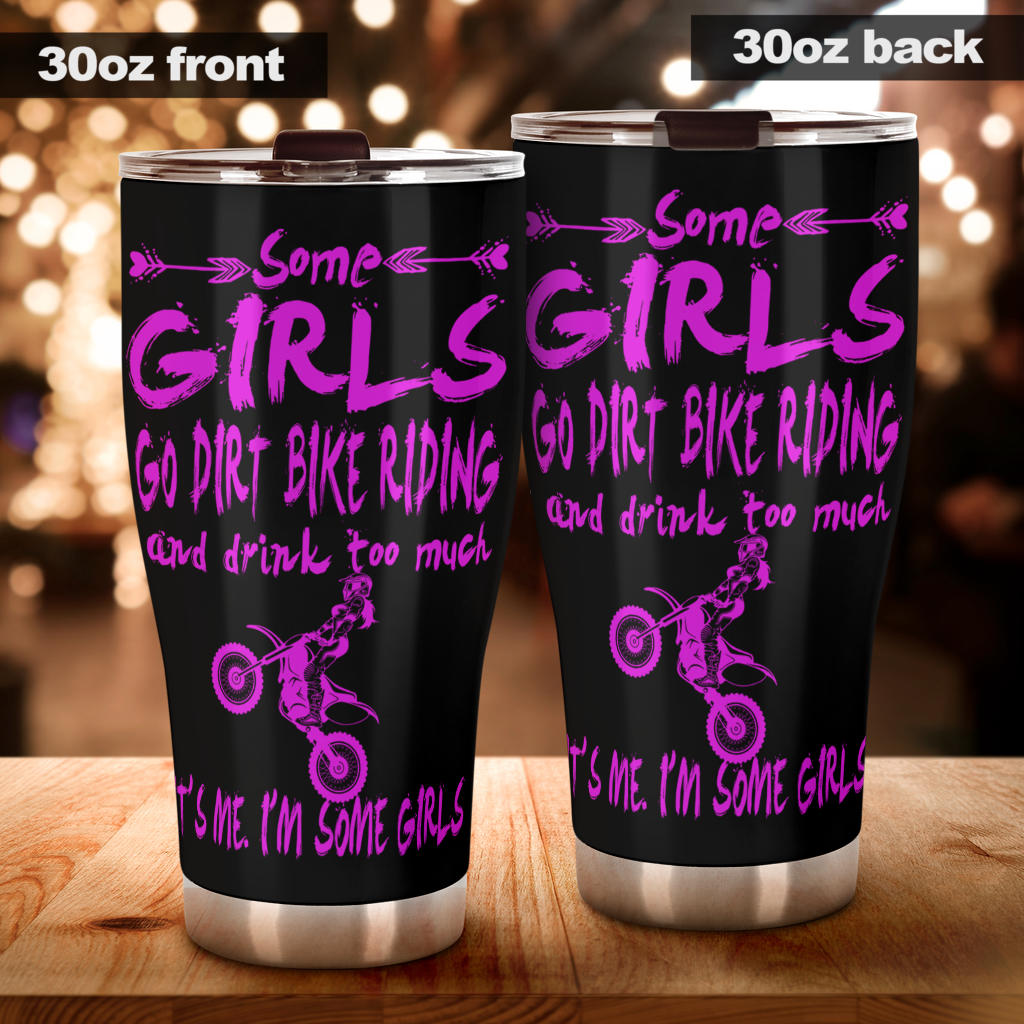 Motocross Girl Tumbler