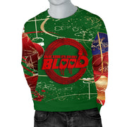Racing Is In My Blood Ugly Men's Sweater