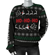 Racing women's ugly sweater