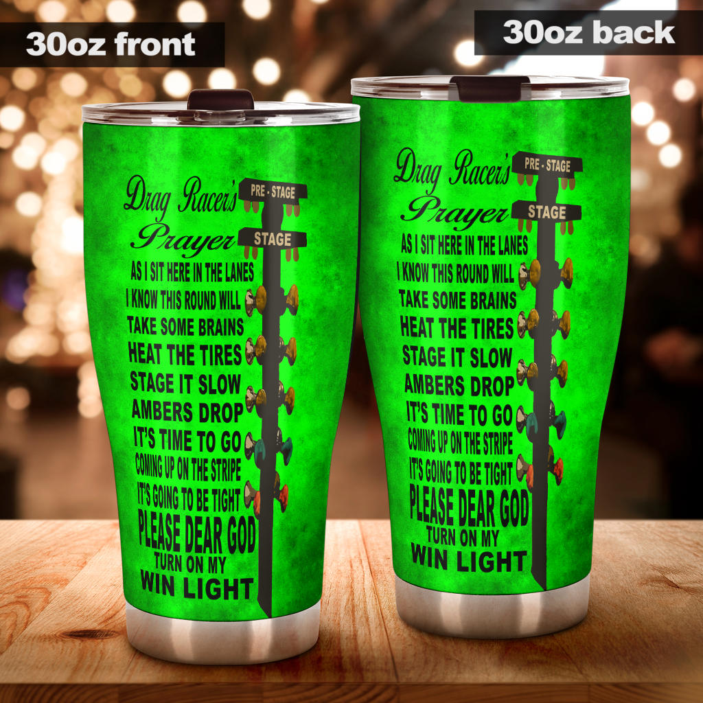 Drag Racer's Prayer Tumbler