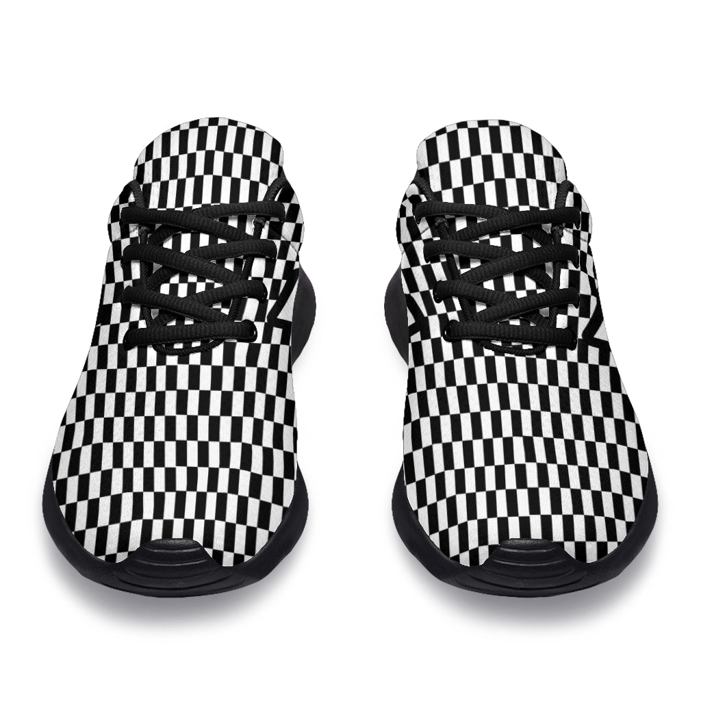 Racing Sneakers Checkered Flag