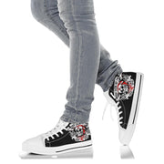 Drag Racing High Top Shoes