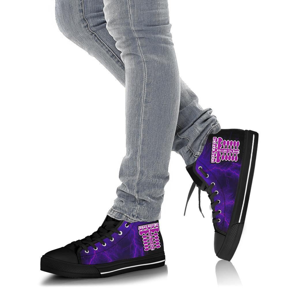 Drag racing shoes