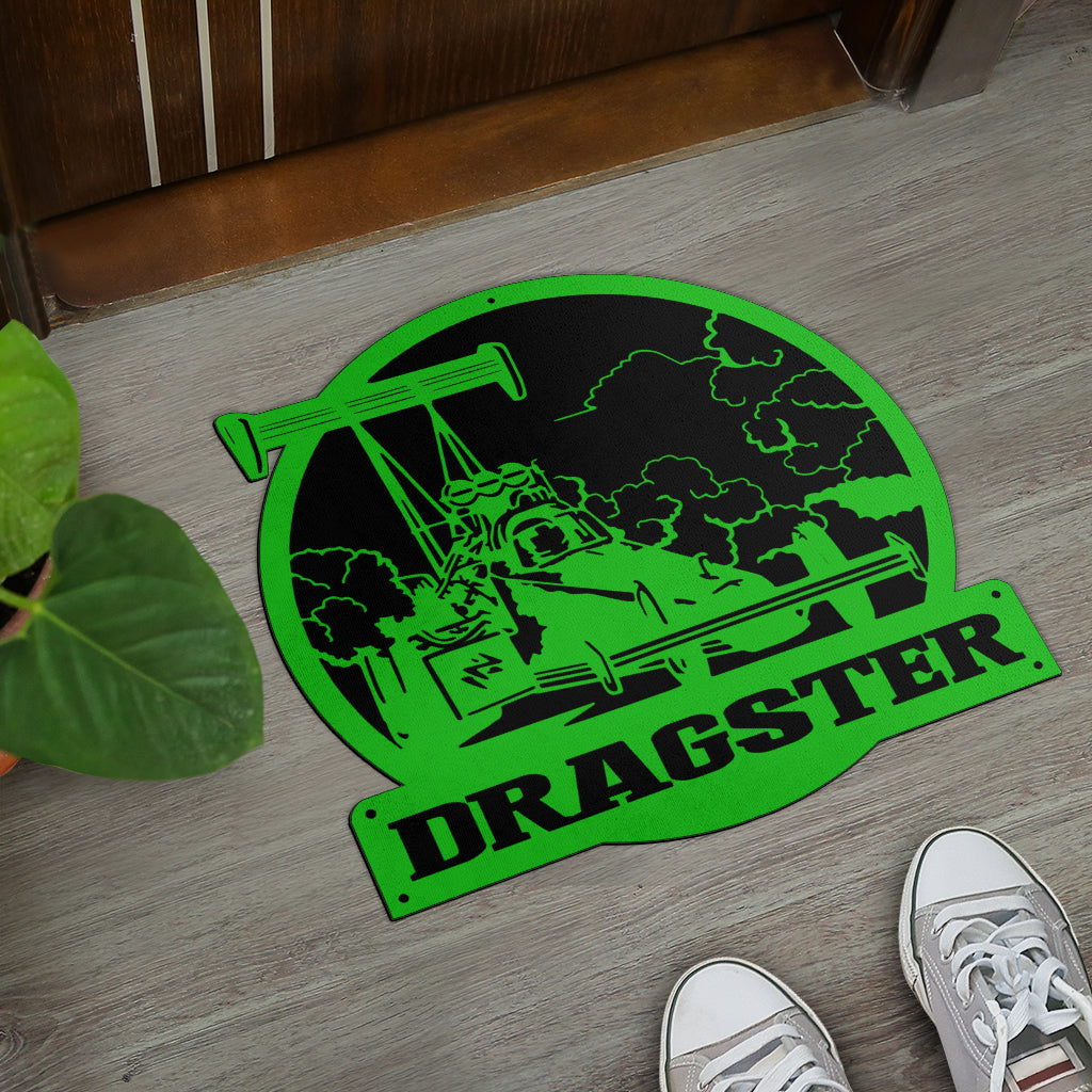Custom Shaped Dragster Door Mat