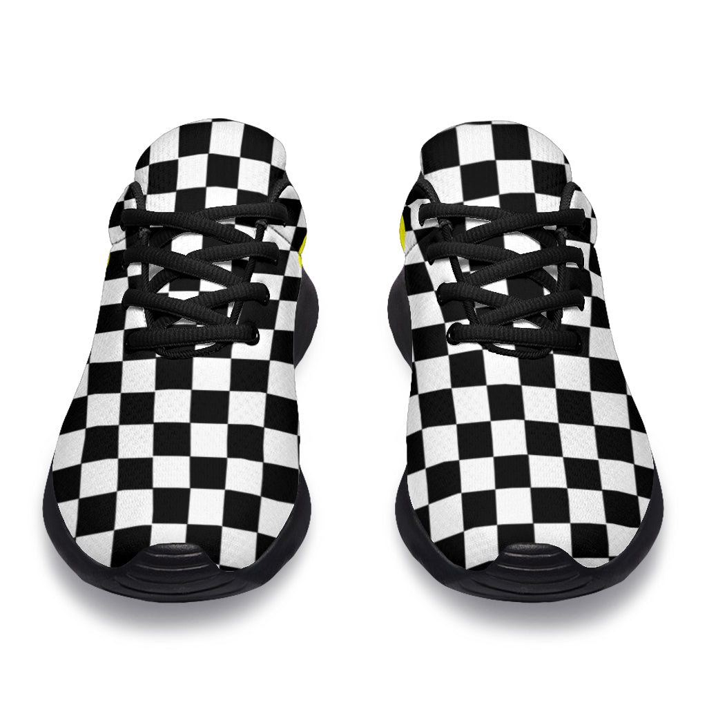 custom racing sneakers number 22 red/yellow