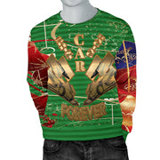 Sprint Car Racing Ugly Men's Sweater
