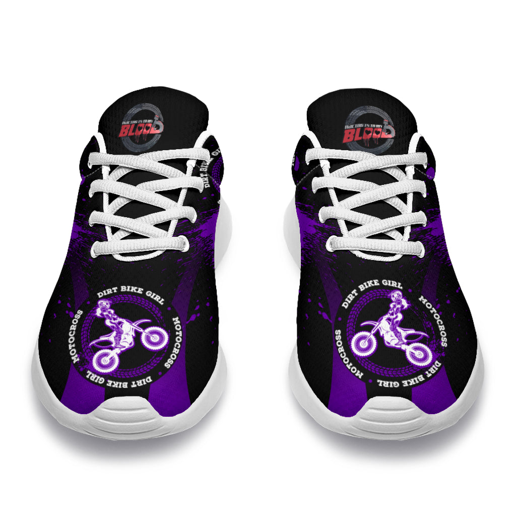 Dirt Bike Girl Sneakers
