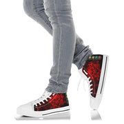 Drag Racing Thunder Skull High Top Shoes