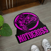 Custom Shaped Motocross Door Mat
