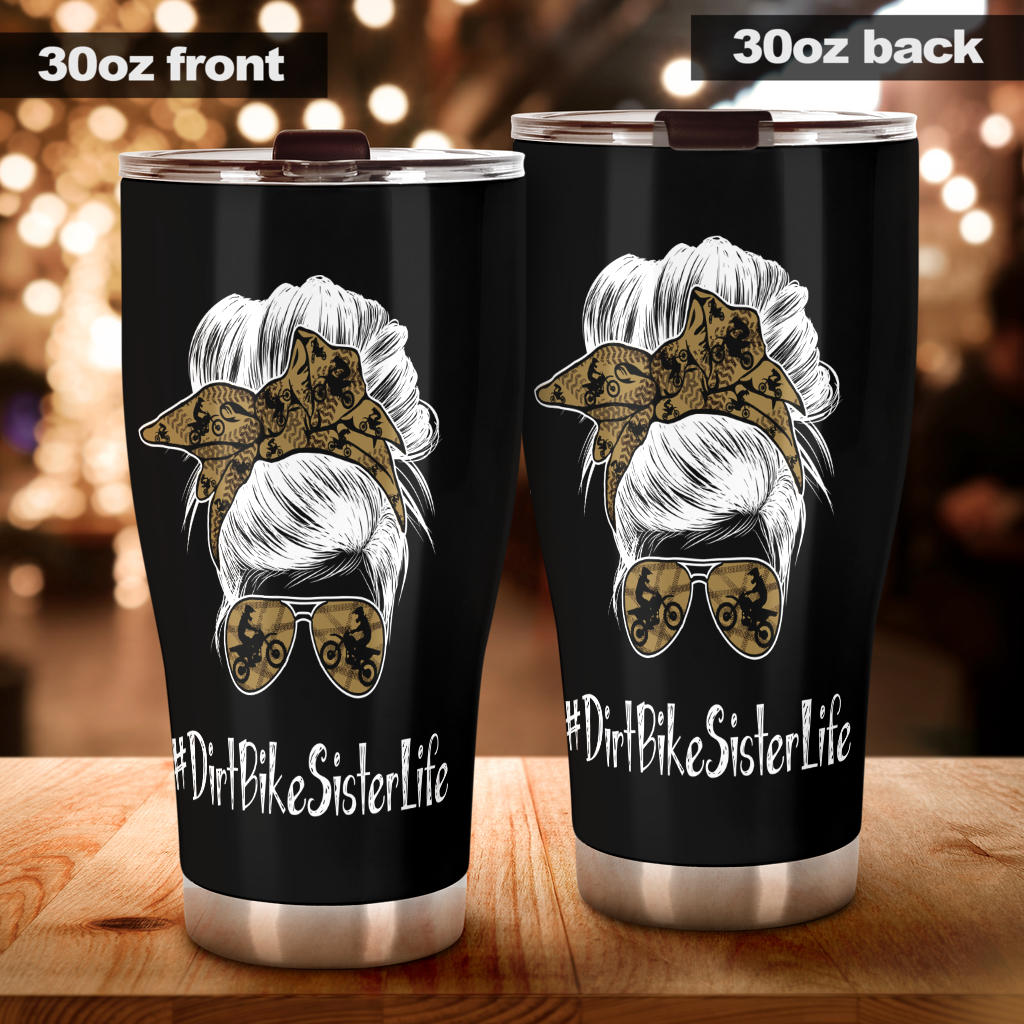 Dirt Bike Sister Tumbler