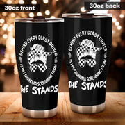 demolition derby grandma tumbler