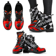 Racing Daughter Heartbeat Boots