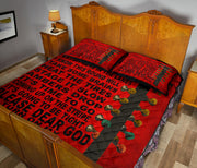 Drag Racer's Prayer Quilt Bed Set