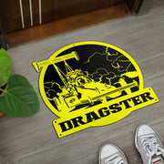 Custom Shaped Dragster Door Mat