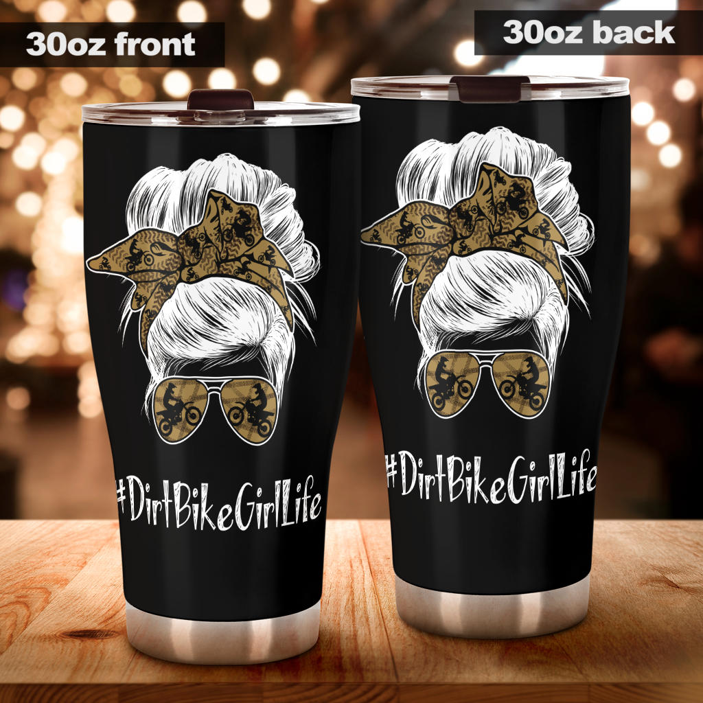 Dirt Bike Girl Tumbler