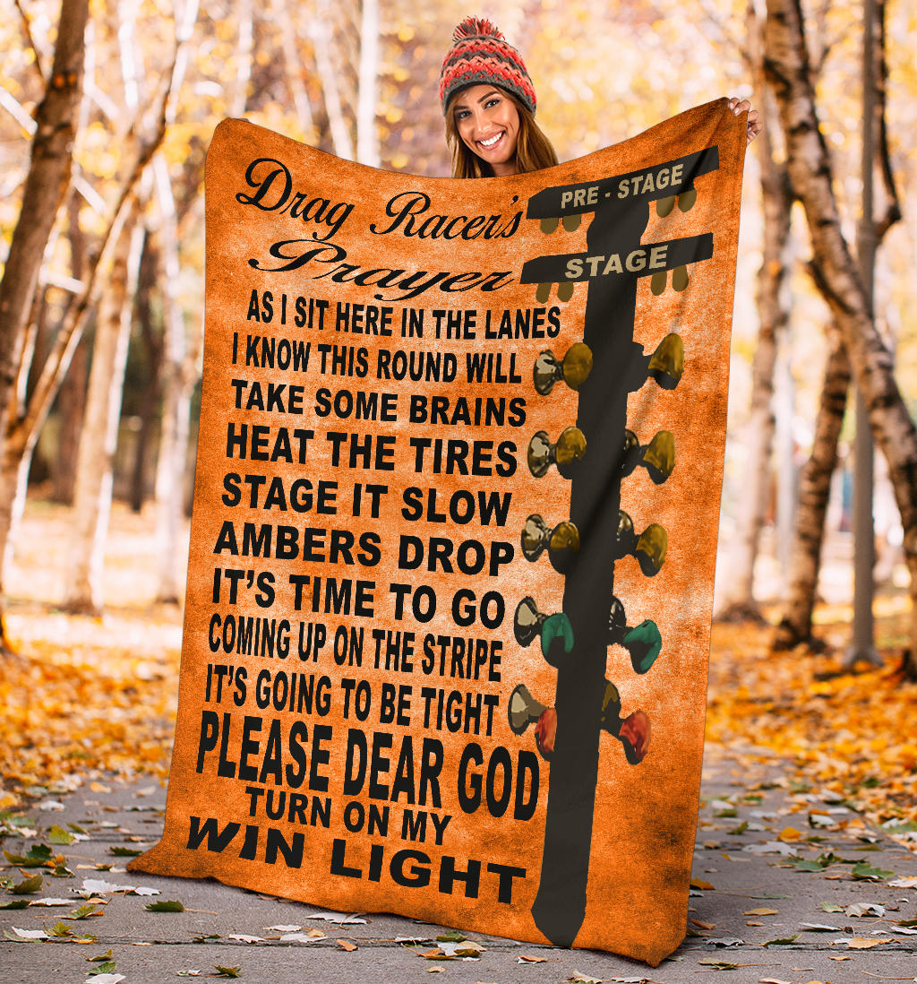Drag Racer's Prayer Blanket