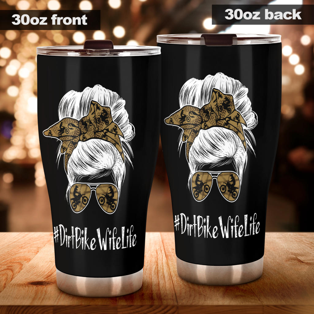 Dirt Bike Wife Tumbler