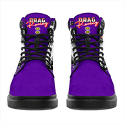 Drag Racing All-Season Boots purple
