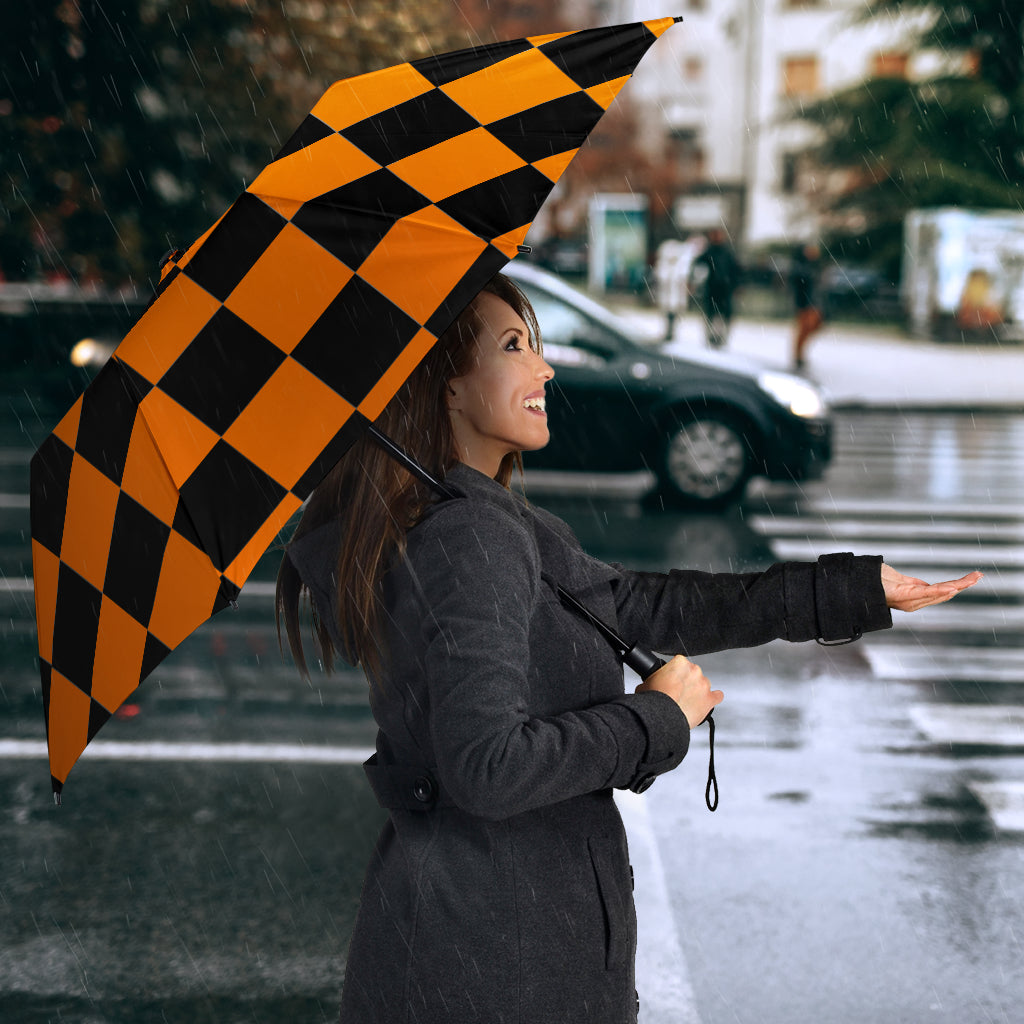 Racing Checkered Flag Umbrella