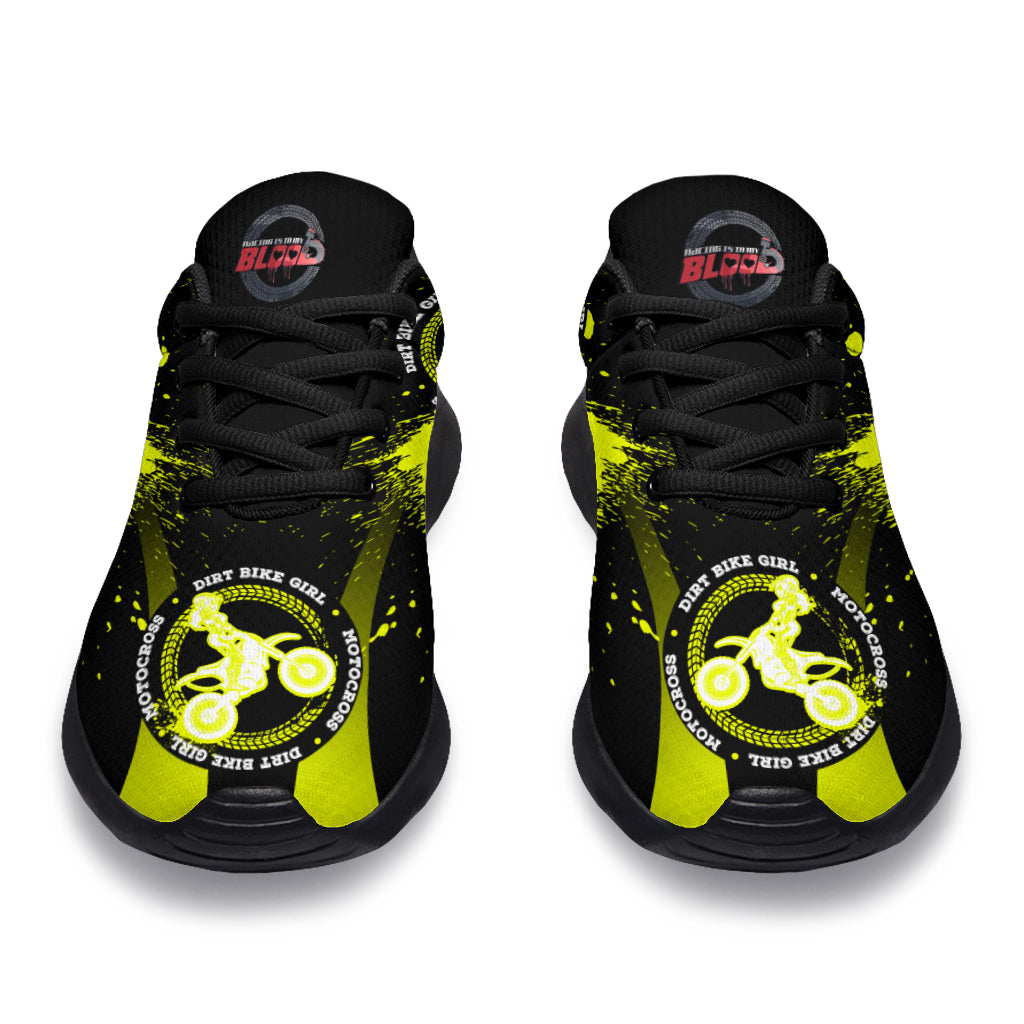 Dirt Bike Girl Sneakers