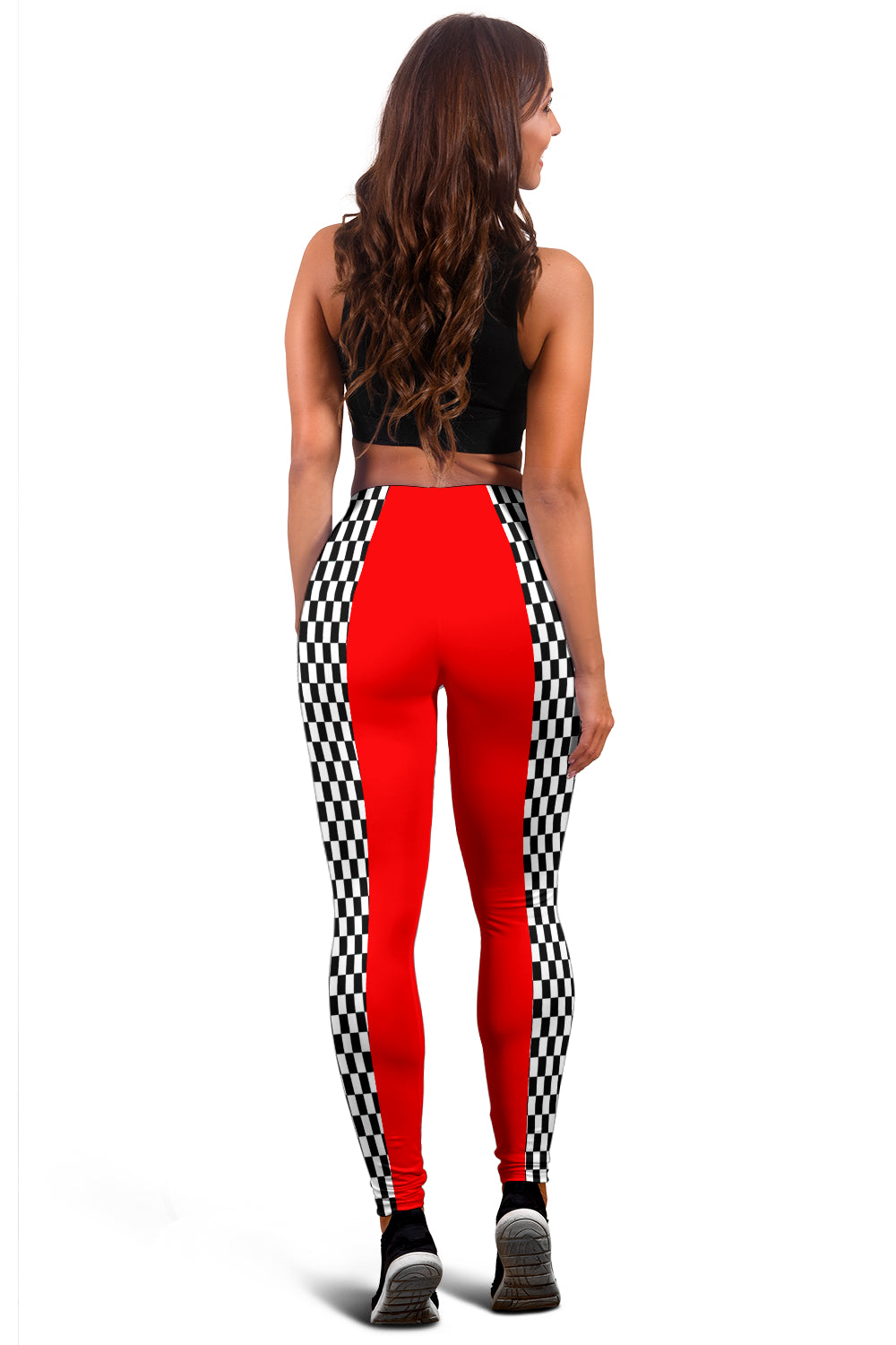 Racing Checkered Flag Leggings