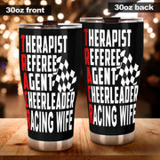 racing Wife tumbler