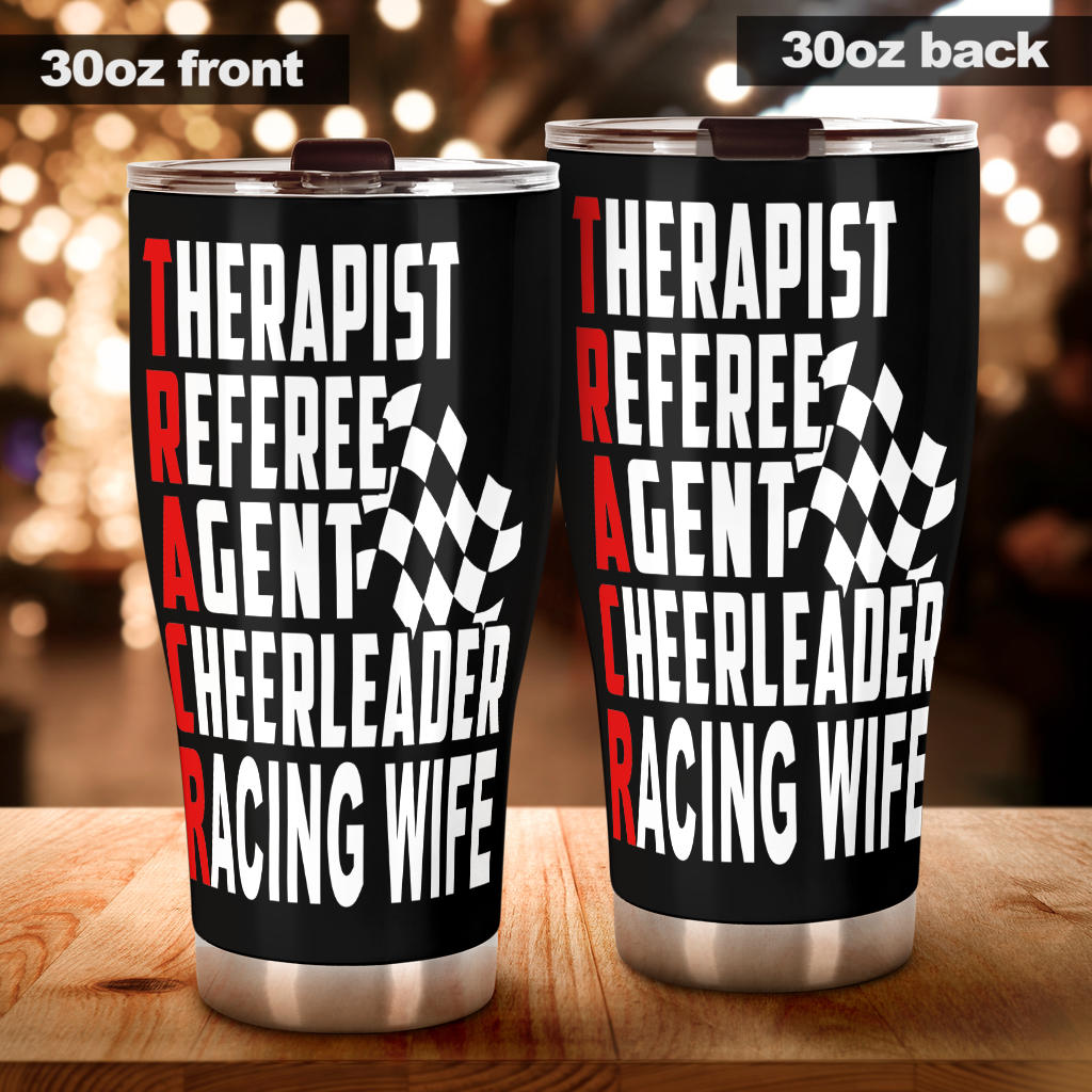 racing Wife tumbler