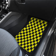 Racing Checkered Flag Car Mats